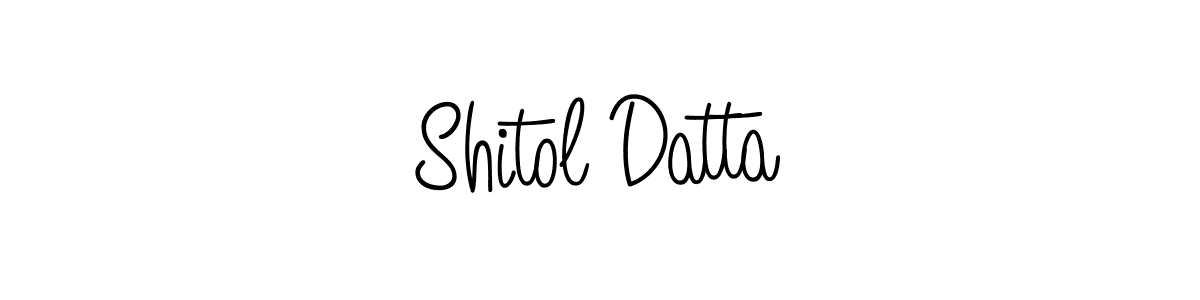 Make a beautiful signature design for name Shitol Datta. Use this online signature maker to create a handwritten signature for free. Shitol Datta signature style 5 images and pictures png