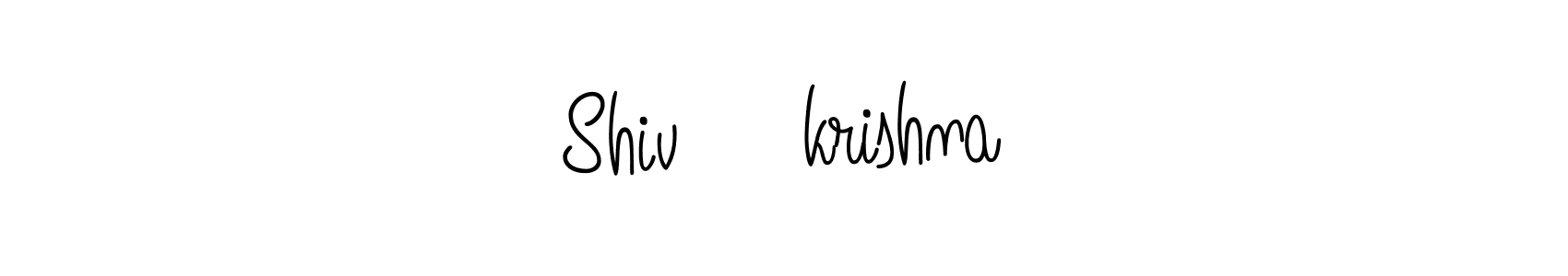 Angelique-Rose-font-FFP is a professional signature style that is perfect for those who want to add a touch of class to their signature. It is also a great choice for those who want to make their signature more unique. Get Shiv❤️krishna name to fancy signature for free. Shiv❤️krishna signature style 5 images and pictures png