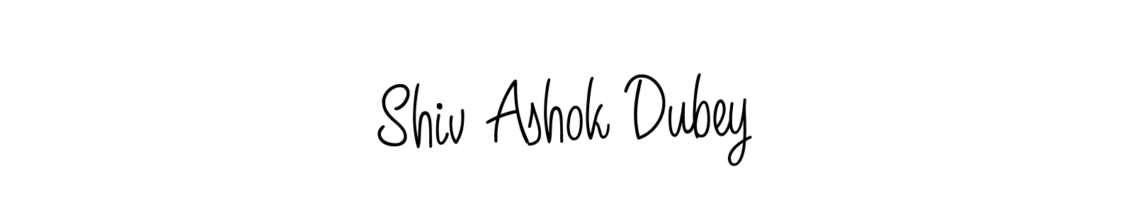Design your own signature with our free online signature maker. With this signature software, you can create a handwritten (Angelique-Rose-font-FFP) signature for name Shiv Ashok Dubey. Shiv Ashok Dubey signature style 5 images and pictures png