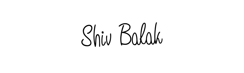 You can use this online signature creator to create a handwritten signature for the name Shiv Balak. This is the best online autograph maker. Shiv Balak signature style 5 images and pictures png