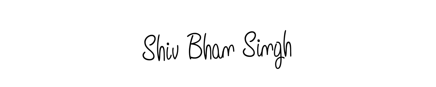 Angelique-Rose-font-FFP is a professional signature style that is perfect for those who want to add a touch of class to their signature. It is also a great choice for those who want to make their signature more unique. Get Shiv Bhan Singh name to fancy signature for free. Shiv Bhan Singh signature style 5 images and pictures png