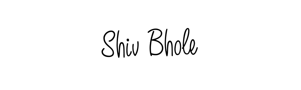 Make a beautiful signature design for name Shiv Bhole. Use this online signature maker to create a handwritten signature for free. Shiv Bhole signature style 5 images and pictures png