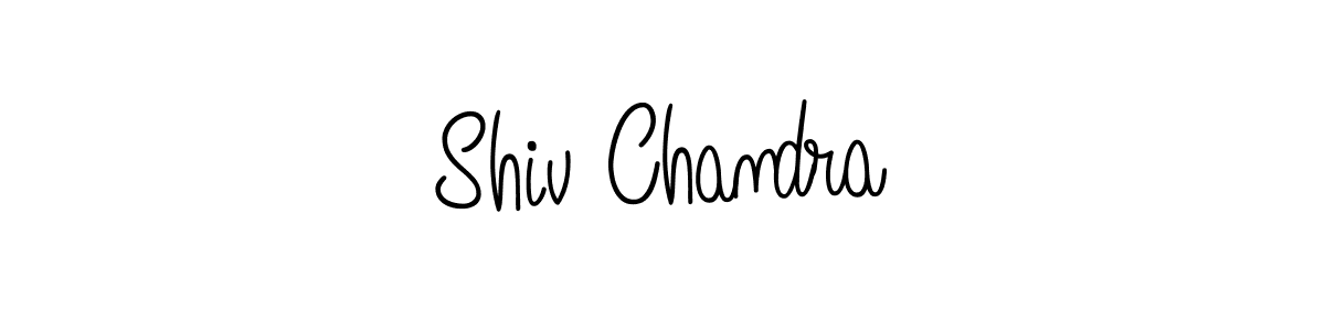 How to Draw Shiv Chandra signature style? Angelique-Rose-font-FFP is a latest design signature styles for name Shiv Chandra. Shiv Chandra signature style 5 images and pictures png