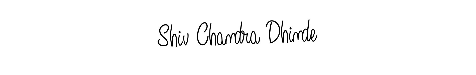 Make a beautiful signature design for name Shiv Chandra Dhinde. Use this online signature maker to create a handwritten signature for free. Shiv Chandra Dhinde signature style 5 images and pictures png