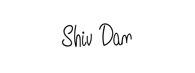 Also we have Shiv Dan name is the best signature style. Create professional handwritten signature collection using Angelique-Rose-font-FFP autograph style. Shiv Dan signature style 5 images and pictures png