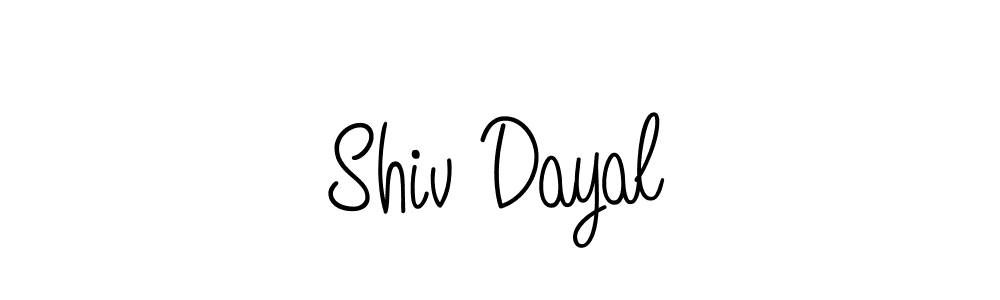 Also we have Shiv Dayal name is the best signature style. Create professional handwritten signature collection using Angelique-Rose-font-FFP autograph style. Shiv Dayal signature style 5 images and pictures png