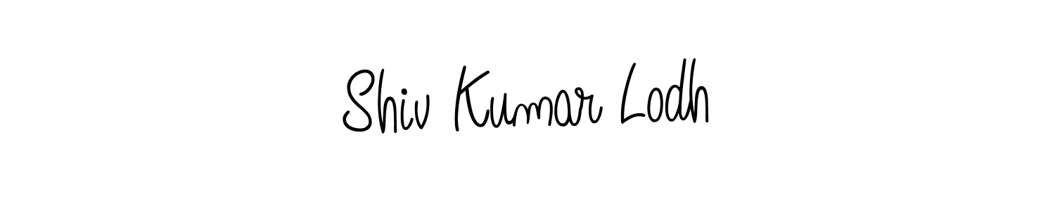 Create a beautiful signature design for name Shiv Kumar Lodh. With this signature (Angelique-Rose-font-FFP) fonts, you can make a handwritten signature for free. Shiv Kumar Lodh signature style 5 images and pictures png