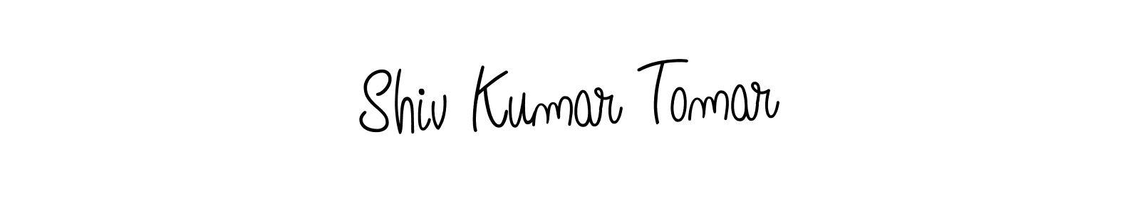 Check out images of Autograph of Shiv Kumar Tomar name. Actor Shiv Kumar Tomar Signature Style. Angelique-Rose-font-FFP is a professional sign style online. Shiv Kumar Tomar signature style 5 images and pictures png