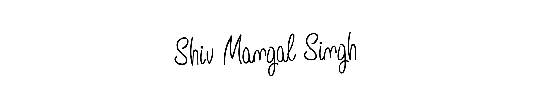 How to make Shiv Mangal Singh signature? Angelique-Rose-font-FFP is a professional autograph style. Create handwritten signature for Shiv Mangal Singh name. Shiv Mangal Singh signature style 5 images and pictures png