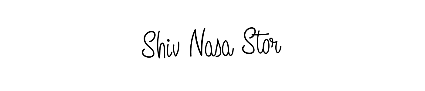 You can use this online signature creator to create a handwritten signature for the name Shiv Nasa Stor. This is the best online autograph maker. Shiv Nasa Stor signature style 5 images and pictures png