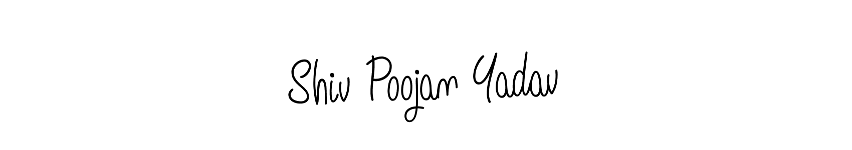 Also we have Shiv Poojan Yadav name is the best signature style. Create professional handwritten signature collection using Angelique-Rose-font-FFP autograph style. Shiv Poojan Yadav signature style 5 images and pictures png