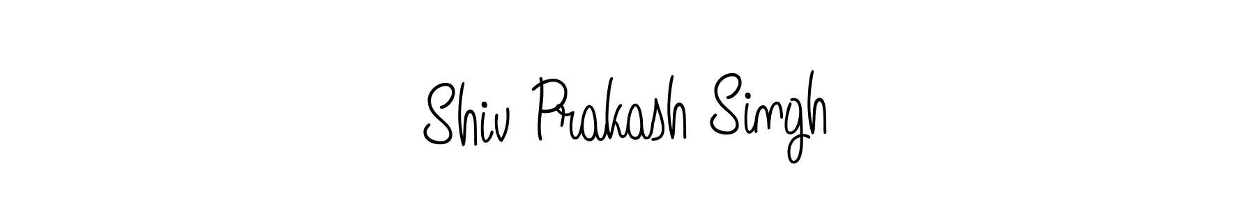 How to make Shiv Prakash Singh name signature. Use Angelique-Rose-font-FFP style for creating short signs online. This is the latest handwritten sign. Shiv Prakash Singh signature style 5 images and pictures png