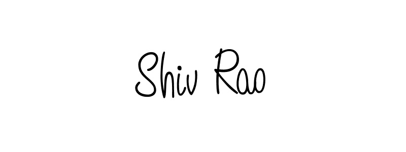 Best and Professional Signature Style for Shiv Rao. Angelique-Rose-font-FFP Best Signature Style Collection. Shiv Rao signature style 5 images and pictures png