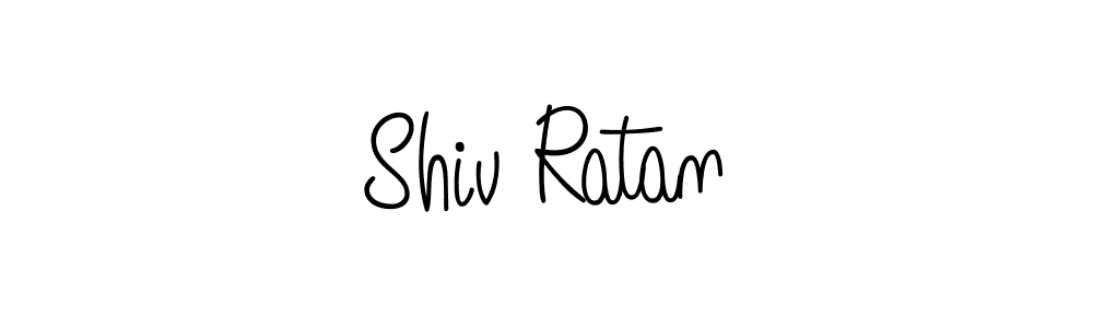 Make a beautiful signature design for name Shiv Ratan. With this signature (Angelique-Rose-font-FFP) style, you can create a handwritten signature for free. Shiv Ratan signature style 5 images and pictures png