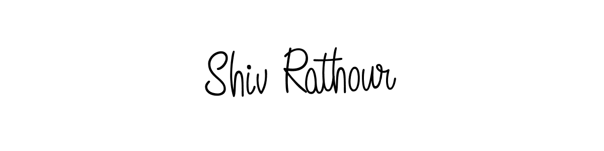 How to Draw Shiv Rathour signature style? Angelique-Rose-font-FFP is a latest design signature styles for name Shiv Rathour. Shiv Rathour signature style 5 images and pictures png