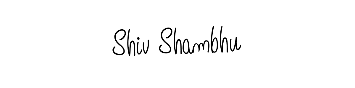 Similarly Angelique-Rose-font-FFP is the best handwritten signature design. Signature creator online .You can use it as an online autograph creator for name Shiv Shambhu. Shiv Shambhu signature style 5 images and pictures png