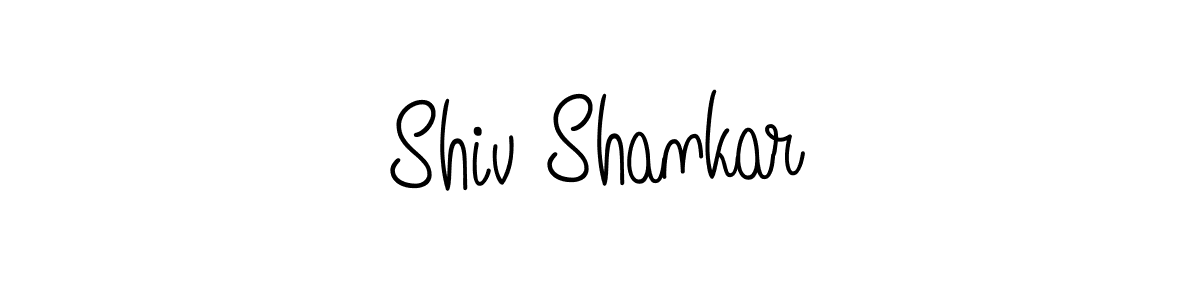 Shiv Shankar stylish signature style. Best Handwritten Sign (Angelique-Rose-font-FFP) for my name. Handwritten Signature Collection Ideas for my name Shiv Shankar. Shiv Shankar signature style 5 images and pictures png