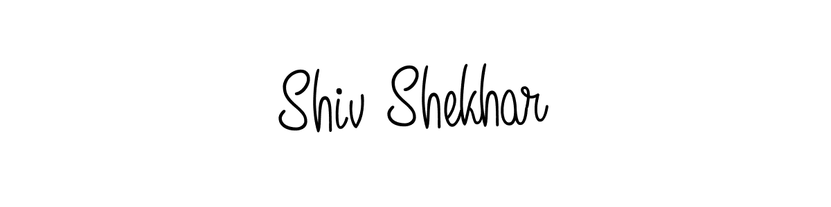 How to make Shiv Shekhar signature? Angelique-Rose-font-FFP is a professional autograph style. Create handwritten signature for Shiv Shekhar name. Shiv Shekhar signature style 5 images and pictures png