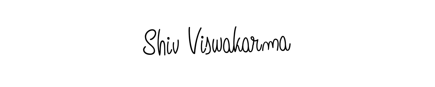 Create a beautiful signature design for name Shiv Viswakarma. With this signature (Angelique-Rose-font-FFP) fonts, you can make a handwritten signature for free. Shiv Viswakarma signature style 5 images and pictures png