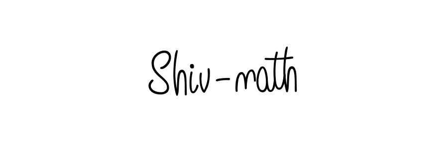 Shiv-nath stylish signature style. Best Handwritten Sign (Angelique-Rose-font-FFP) for my name. Handwritten Signature Collection Ideas for my name Shiv-nath. Shiv-nath signature style 5 images and pictures png