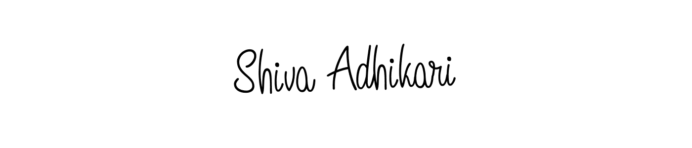 Here are the top 10 professional signature styles for the name Shiva Adhikari. These are the best autograph styles you can use for your name. Shiva Adhikari signature style 5 images and pictures png