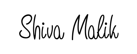 Elevate your brand with a stunning Shiva Malik eSignature. The Angelique-Rose-font-FFP style provides a balanced, flowing aesthetic for everyday signing. Shiva Malik signature style 5 images and pictures png