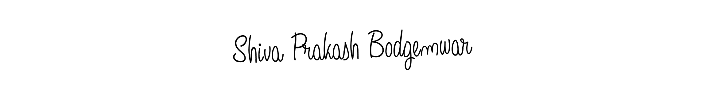 Create a beautiful signature design for name Shiva Prakash Bodgemwar. With this signature (Angelique-Rose-font-FFP) fonts, you can make a handwritten signature for free. Shiva Prakash Bodgemwar signature style 5 images and pictures png