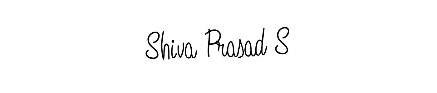 Shiva Prasad S stylish signature style. Best Handwritten Sign (Angelique-Rose-font-FFP) for my name. Handwritten Signature Collection Ideas for my name Shiva Prasad S. Shiva Prasad S signature style 5 images and pictures png