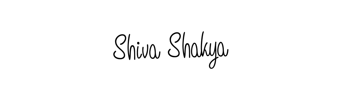 Create a beautiful signature design for name Shiva Shakya. With this signature (Angelique-Rose-font-FFP) fonts, you can make a handwritten signature for free. Shiva Shakya signature style 5 images and pictures png