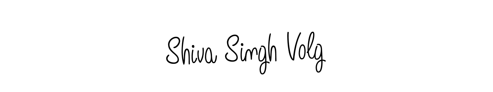Make a short Shiva Singh Volg signature style. Manage your documents anywhere anytime using Angelique-Rose-font-FFP. Create and add eSignatures, submit forms, share and send files easily. Shiva Singh Volg signature style 5 images and pictures png