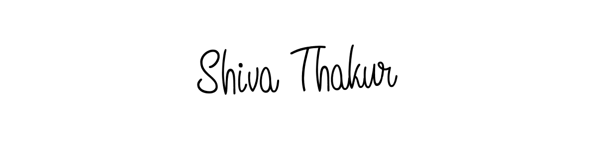 How to make Shiva Thakur name signature. Use Angelique-Rose-font-FFP style for creating short signs online. This is the latest handwritten sign. Shiva Thakur signature style 5 images and pictures png