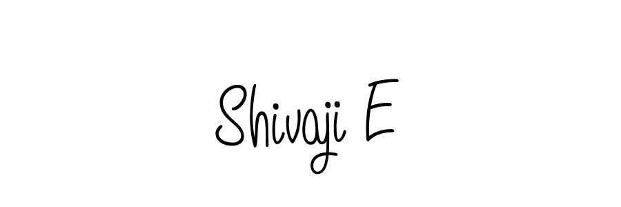 Once you've used our free online signature maker to create your best signature Angelique-Rose-font-FFP style, it's time to enjoy all of the benefits that Shivaji E name signing documents. Shivaji E signature style 5 images and pictures png