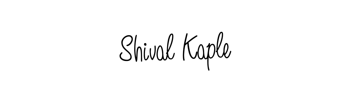 Similarly Angelique-Rose-font-FFP is the best handwritten signature design. Signature creator online .You can use it as an online autograph creator for name Shival Kaple. Shival Kaple signature style 5 images and pictures png