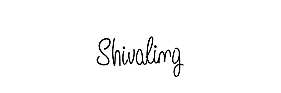 You should practise on your own different ways (Angelique-Rose-font-FFP) to write your name (Shivaling) in signature. don't let someone else do it for you. Shivaling signature style 5 images and pictures png