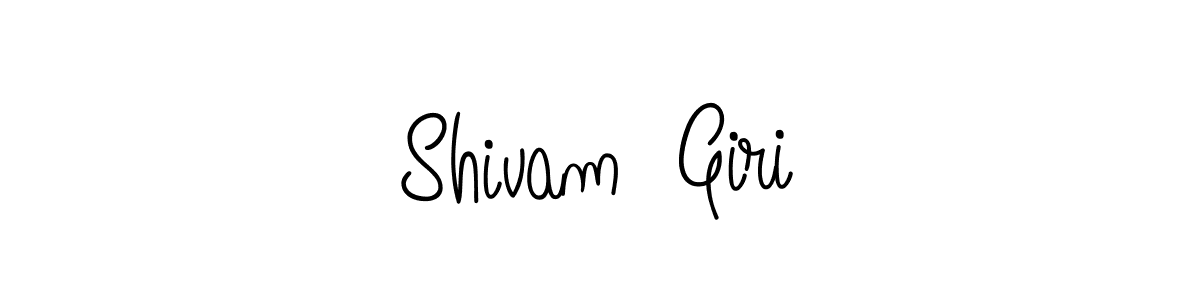 Use a signature maker to create a handwritten signature online. With this signature software, you can design (Angelique-Rose-font-FFP) your own signature for name Shivam  Giri. Shivam  Giri signature style 5 images and pictures png