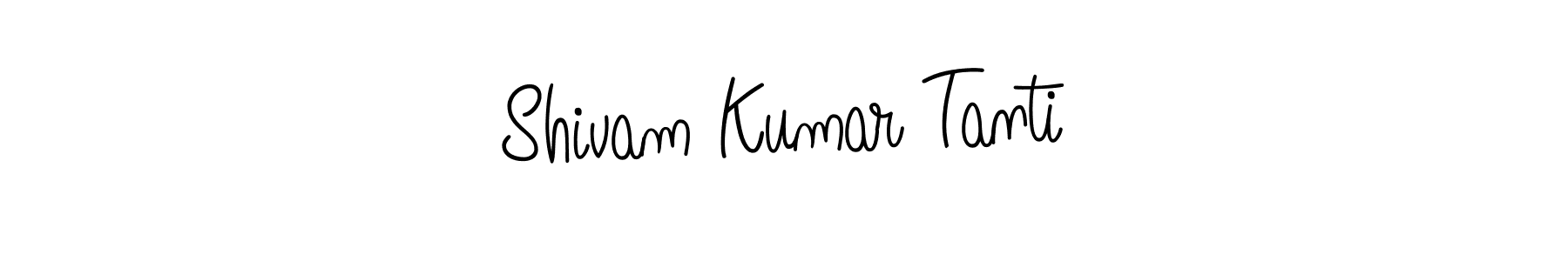 Create a beautiful signature design for name Shivam Kumar Tanti. With this signature (Angelique-Rose-font-FFP) fonts, you can make a handwritten signature for free. Shivam Kumar Tanti signature style 5 images and pictures png