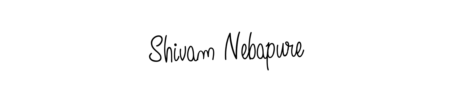 You can use this online signature creator to create a handwritten signature for the name Shivam Nebapure. This is the best online autograph maker. Shivam Nebapure signature style 5 images and pictures png