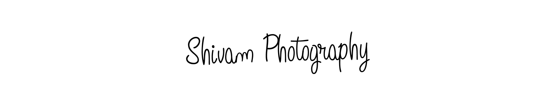 Use a signature maker to create a handwritten signature online. With this signature software, you can design (Angelique-Rose-font-FFP) your own signature for name Shivam Photography. Shivam Photography signature style 5 images and pictures png