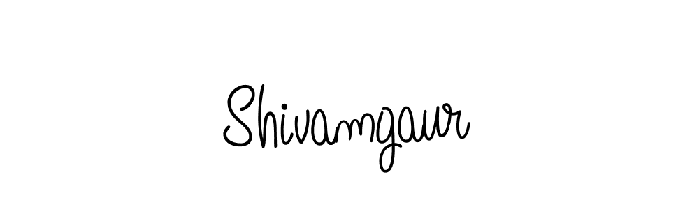 Make a beautiful signature design for name Shivamgaur. Use this online signature maker to create a handwritten signature for free. Shivamgaur signature style 5 images and pictures png