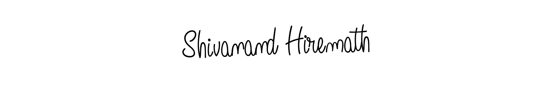 Make a beautiful signature design for name Shivanand Hiremath. With this signature (Angelique-Rose-font-FFP) style, you can create a handwritten signature for free. Shivanand Hiremath signature style 5 images and pictures png