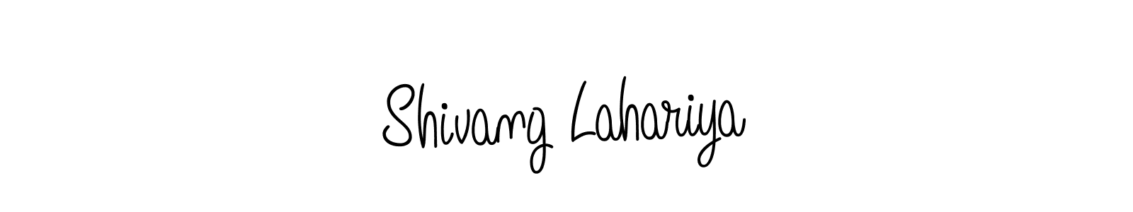 This is the best signature style for the Shivang Lahariya name. Also you like these signature font (Angelique-Rose-font-FFP). Mix name signature. Shivang Lahariya signature style 5 images and pictures png