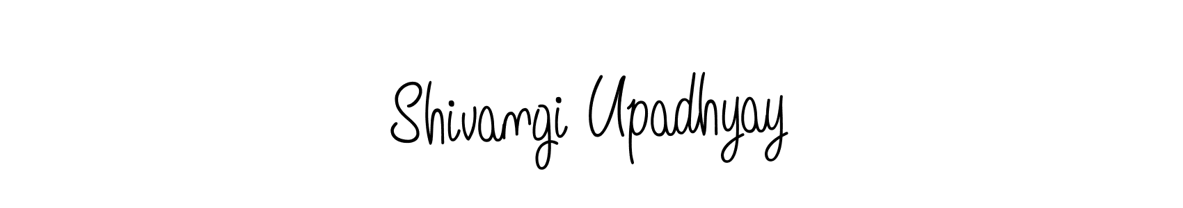 Use a signature maker to create a handwritten signature online. With this signature software, you can design (Angelique-Rose-font-FFP) your own signature for name Shivangi Upadhyay. Shivangi Upadhyay signature style 5 images and pictures png