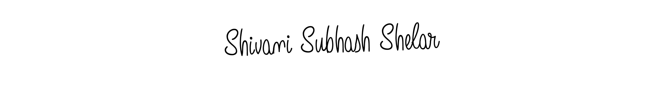 Make a beautiful signature design for name Shivani Subhash Shelar. Use this online signature maker to create a handwritten signature for free. Shivani Subhash Shelar signature style 5 images and pictures png
