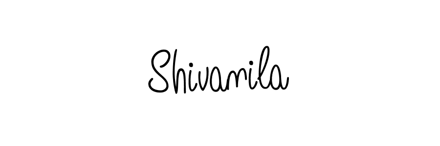 How to make Shivanila signature? Angelique-Rose-font-FFP is a professional autograph style. Create handwritten signature for Shivanila name. Shivanila signature style 5 images and pictures png