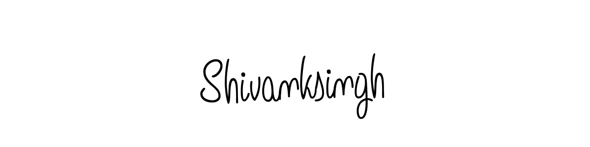 Make a beautiful signature design for name Shivanksingh. With this signature (Angelique-Rose-font-FFP) style, you can create a handwritten signature for free. Shivanksingh signature style 5 images and pictures png