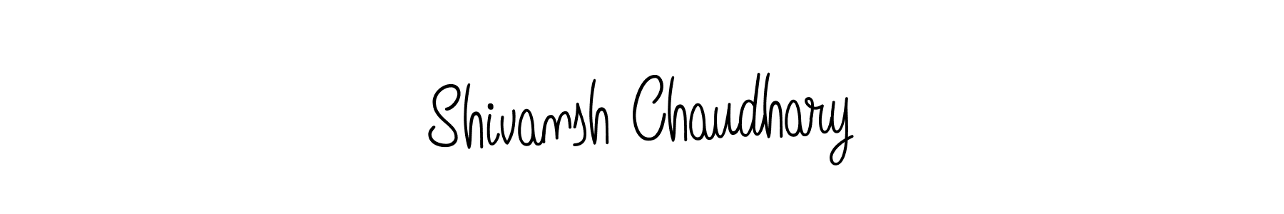 Similarly Angelique-Rose-font-FFP is the best handwritten signature design. Signature creator online .You can use it as an online autograph creator for name Shivansh Chaudhary. Shivansh Chaudhary signature style 5 images and pictures png