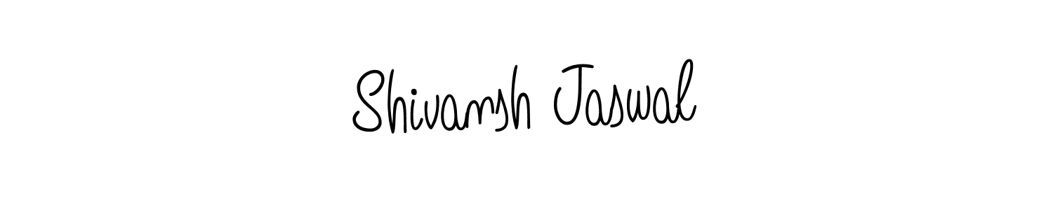 How to make Shivansh Jaswal signature? Angelique-Rose-font-FFP is a professional autograph style. Create handwritten signature for Shivansh Jaswal name. Shivansh Jaswal signature style 5 images and pictures png