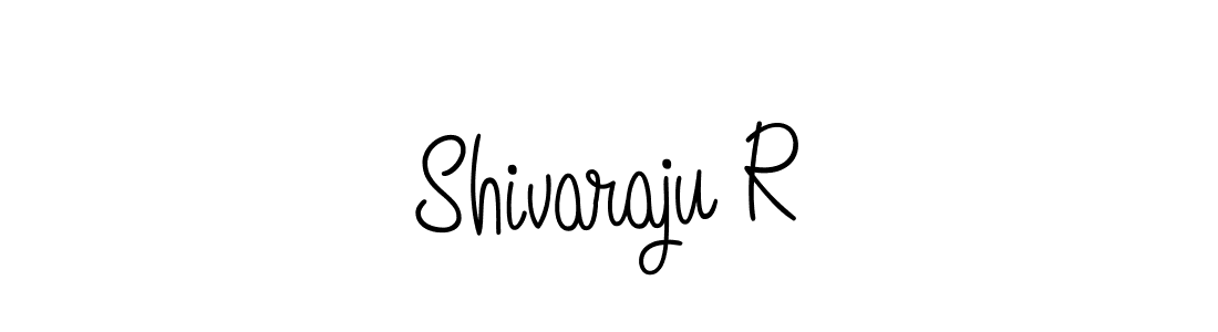 How to Draw Shivaraju R signature style? Angelique-Rose-font-FFP is a latest design signature styles for name Shivaraju R. Shivaraju R signature style 5 images and pictures png