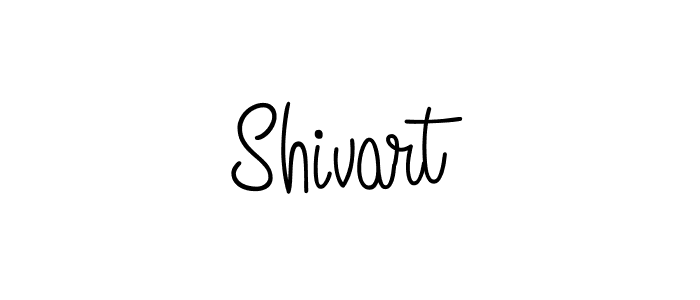 How to make Shivart signature? Angelique-Rose-font-FFP is a professional autograph style. Create handwritten signature for Shivart name. Shivart signature style 5 images and pictures png