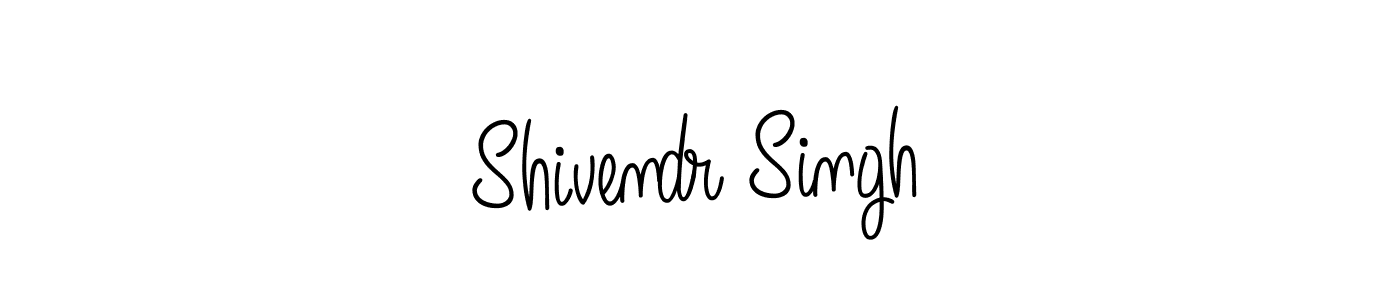 How to Draw Shivendr Singh signature style? Angelique-Rose-font-FFP is a latest design signature styles for name Shivendr Singh. Shivendr Singh signature style 5 images and pictures png